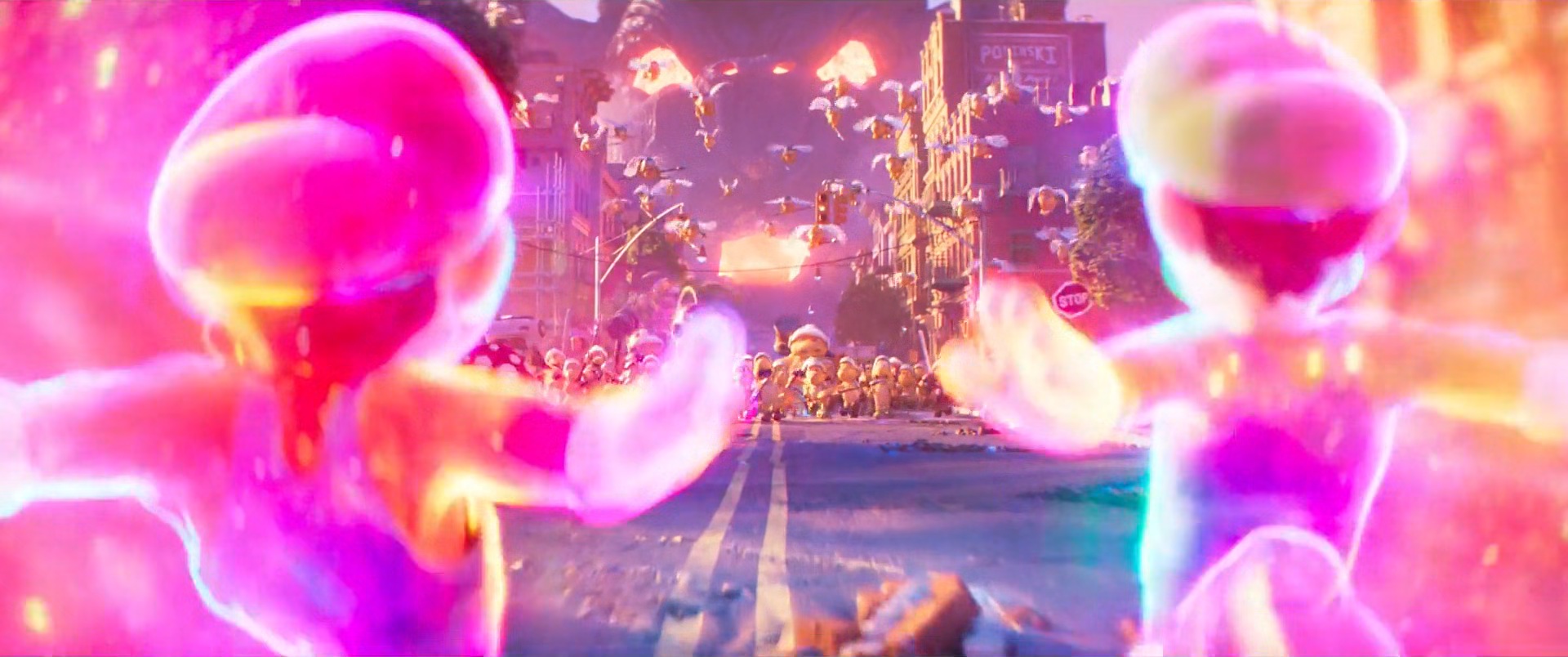 Luigi prisonnier de Bowser